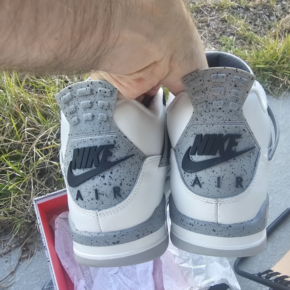 Size 11.5 - Air Jordan 4 Retro OG 2025 White Cement main image 7